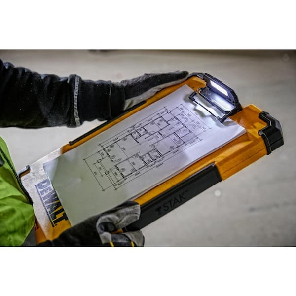 DEWALT TSTAK Compatible Storage Organizer Clipboard DWST17818