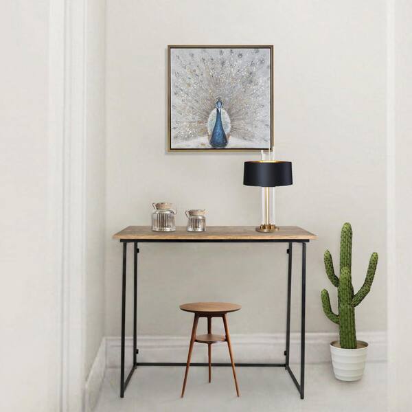 Winado 31 8 In Brown Rectangle Standard Wood Console Table 941228129237 Winado 31 8 In Brown Rectangle, Console Table Article