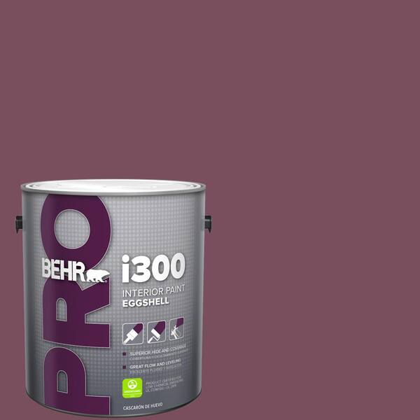 1 gal. #100D-7 Maroon Eggshell Interior Paint