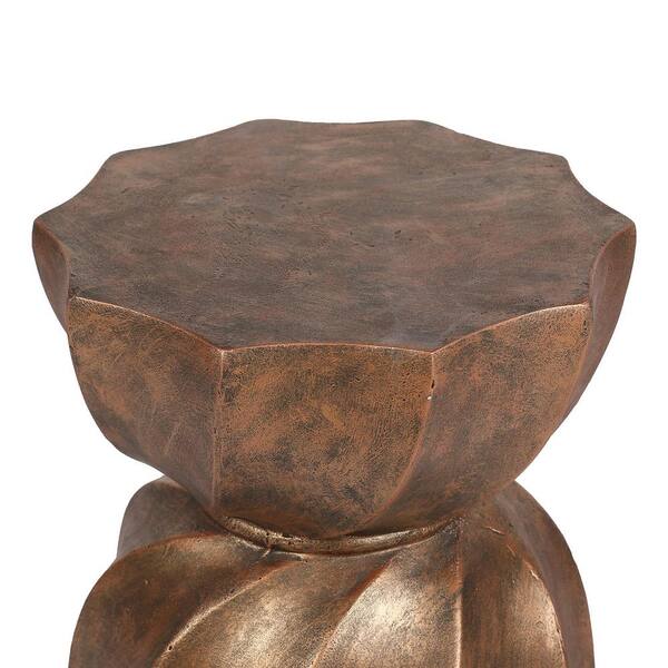 copper garden stool