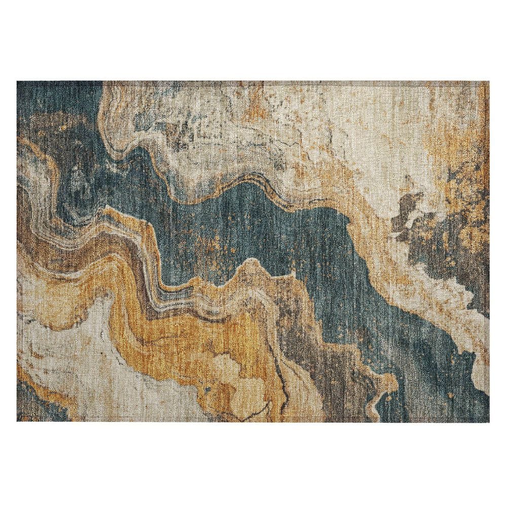 Chantille Machine Washable Indoor/Outdoor Abstract ACN1907 Linen 2 ft. x 3 ft. Accent Rug price history on PriceWatchPro