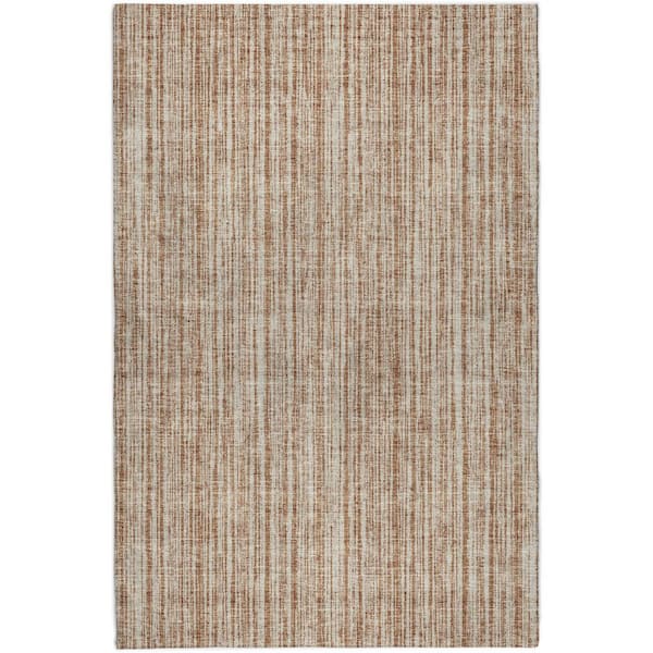 Dream Shag Premium Machine Washable Abstract ADS760 Paprika 10 ft. x 14 ft. Area Rug