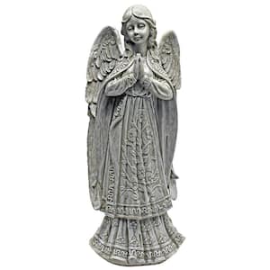22.5 in. H Angelic Messenger Garden Angel Statue