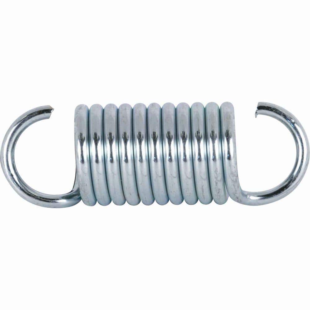 Prime-Line SP 9663 Nickel Plated Steel Extension Spring 1/4 Dia x 2-1/2 L in. 