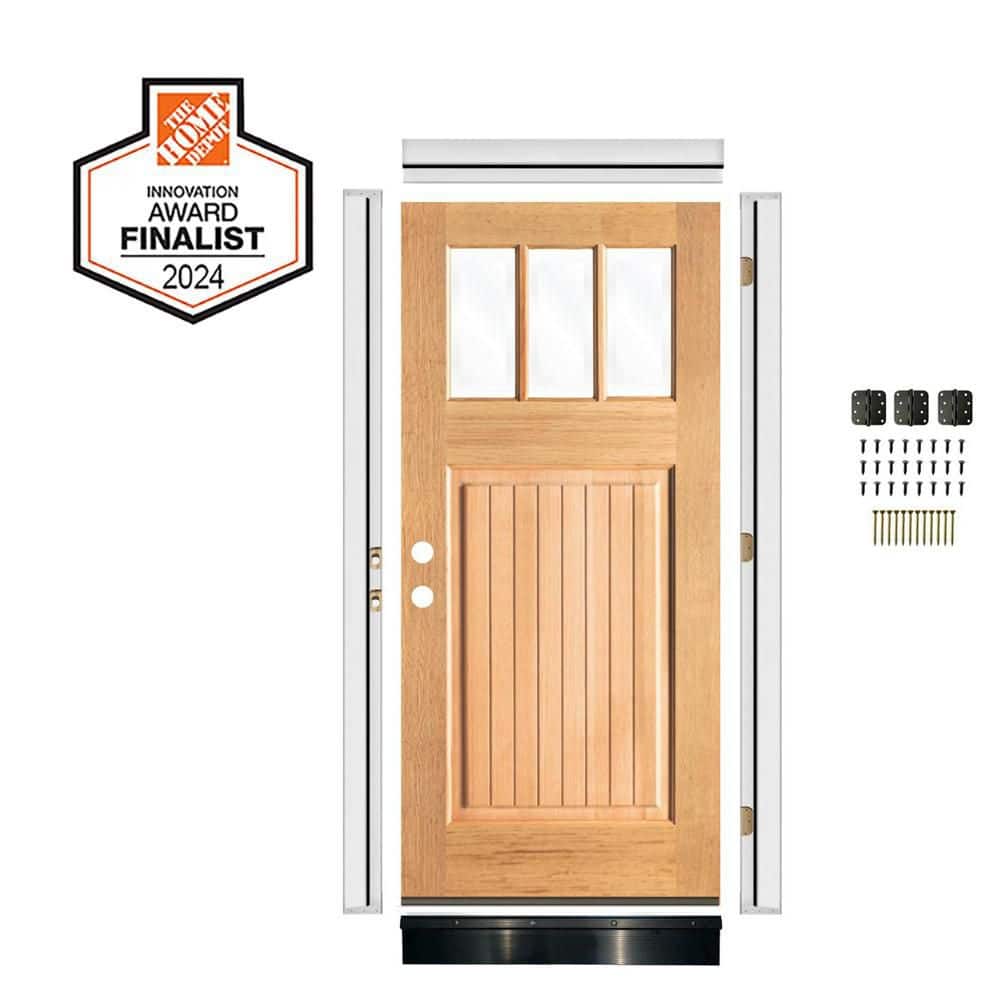 Krosswood Doors DIY RTA Kit 36 in. x 80 in. Right-Hand Krosswood Doors DIY RTA Kit 36 in. x 80 in. Right-Hand