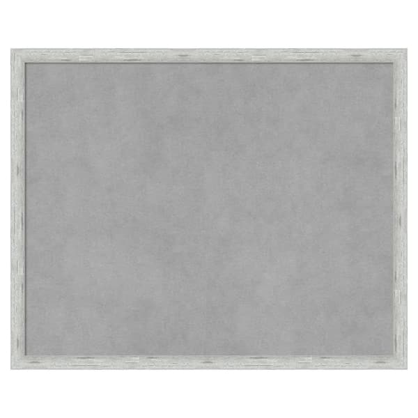 Amanti Art Imprint Silver 21 in. x 17 in Framed Magnetic Board