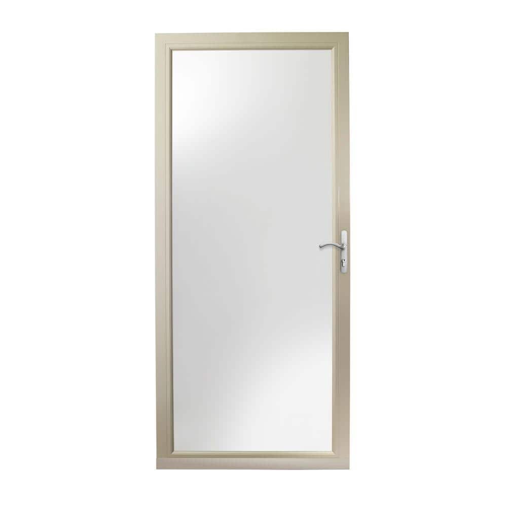 3000-Series 36 in. x 80 in. Sandtone Right-Hand Full View Interchangeable A