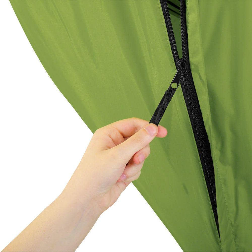 Herb Green Durable Polyester Stand-Up Patio Heater Cover