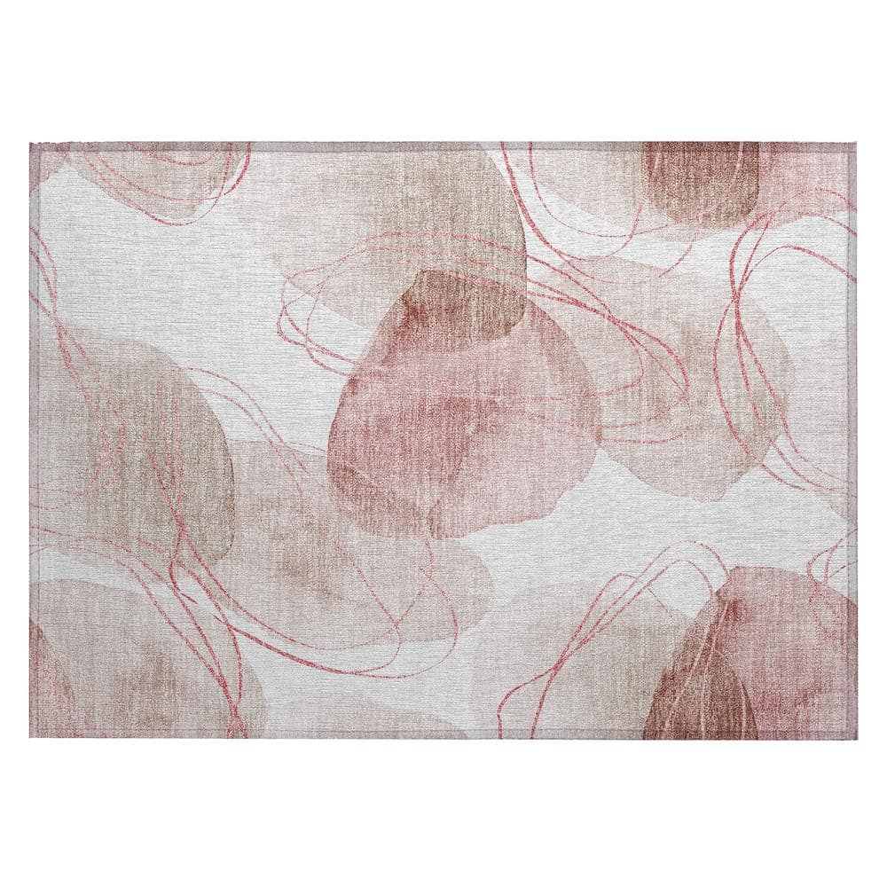 Addison Rugs Chantille ACN544 Merlot 1 ft. 8 in. x 2 ft. 6 in. Machine ...