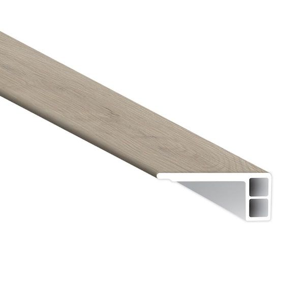 Highland Lake 0.75 in. T x 2.75 in. W x 94 in. L Eased Edge Flush Stair Nose Molding