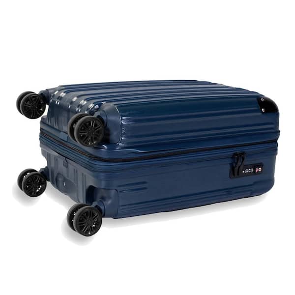 American Green Travel Melrose S 2-Piece Navy Carry-On Weekender