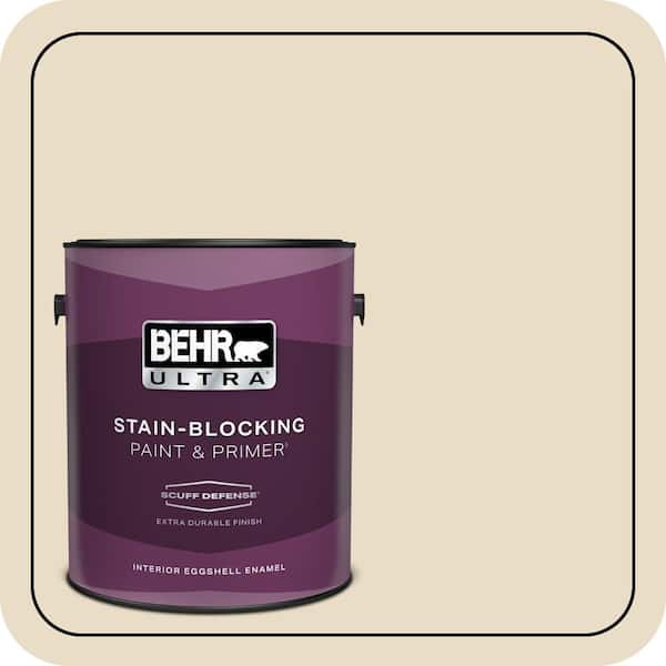 BEHR ULTRA 1 gal. #N290-2 Authentic Tan Extra Durable Eggshell Enamel Interior Paint & Primer