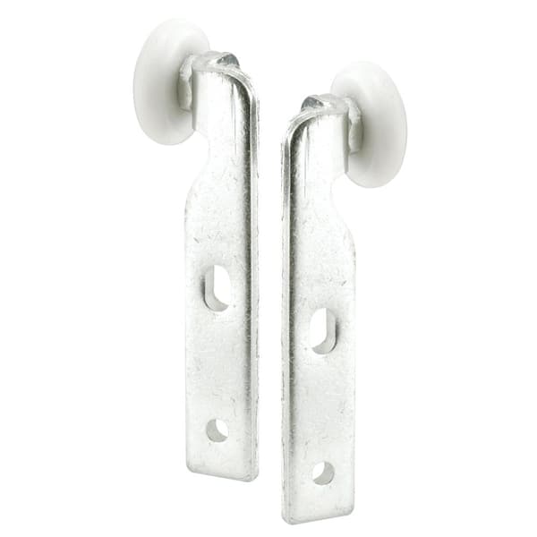 Prime-Line 7/8 in. Nylon Ball Bearing Wheel Closet Door Roller 1 Left/1 Right, Nordahl (1-pair)