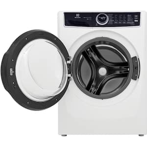 4.5 cu. ft. Stackable Front Load Washer in White with LuxCare Plus Wash System, Pure Rinse and 15-minute Fast Wash