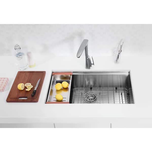 Brushed Stainless Steel Anzzi Undermount Kitchen Sinks K Az3018 1ac E1 600 