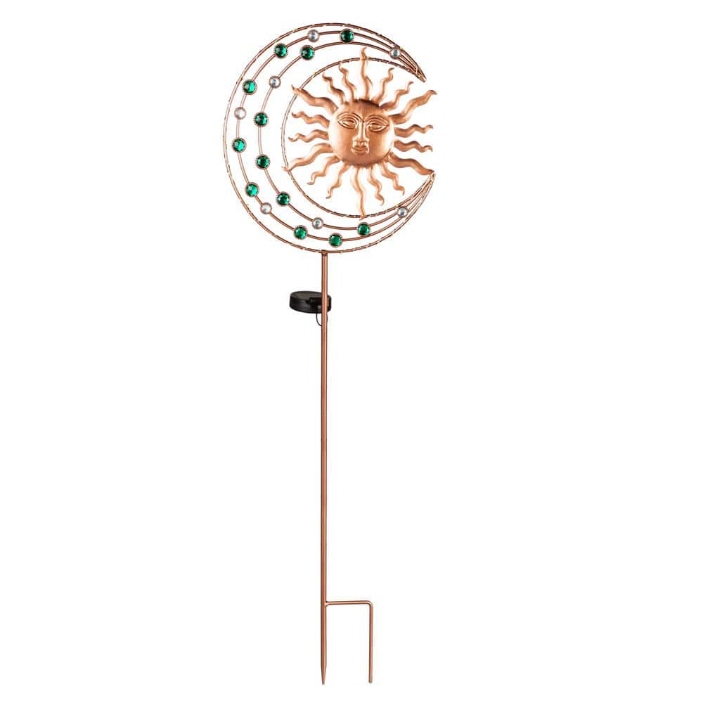 Evergreen Sunny Days 36 in. Thermometer w/Rain Gauge Stake