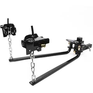 10,000 lbs. 2 in. Shank Round Bar Weight Distribution Equalizer Bar Sway Control Hitch Kit