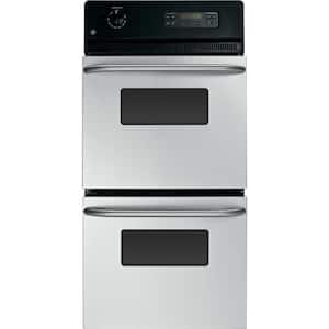 24 in. Double Electric Wall Oven in Stainless Steel