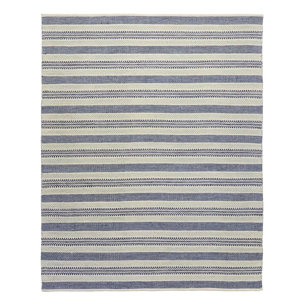 Stylewell Oakdale Blue Beige 8 Ft X 10, How To Tell If A Rug Is Wool Or Cotton