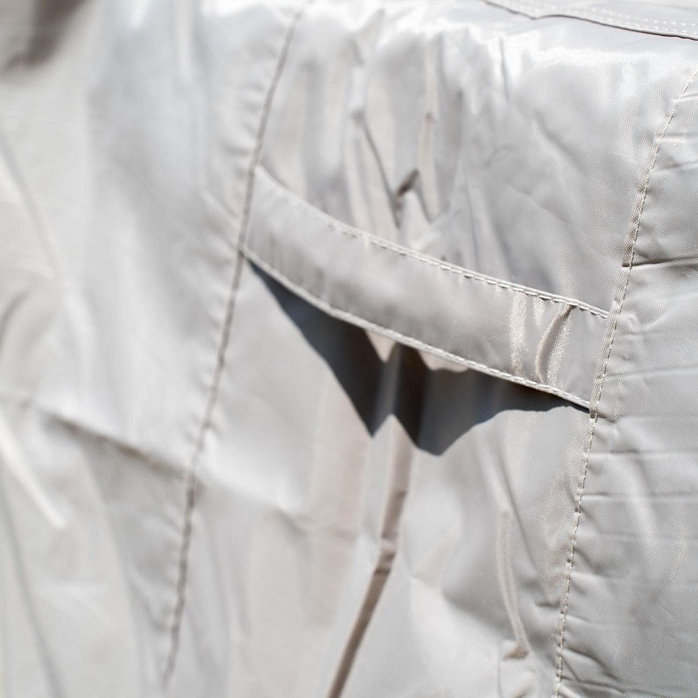 Beige and Brown Weatherproof Outdoor Furniture Cover