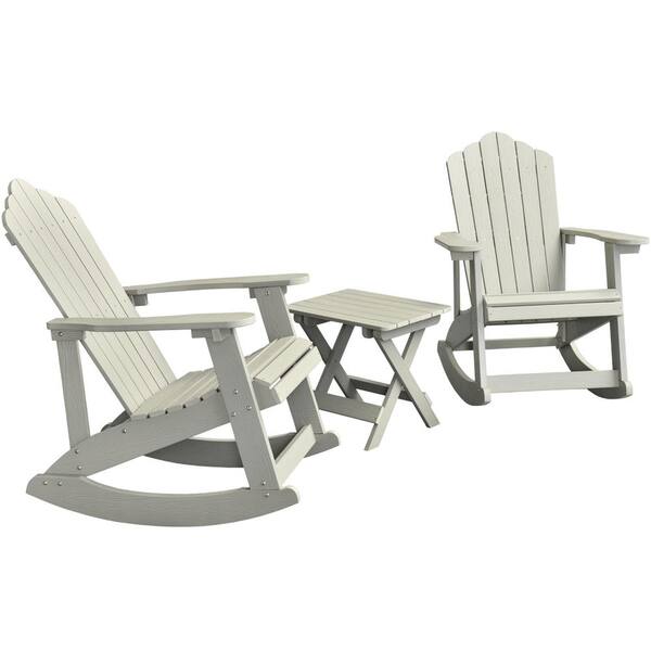 rocky folding chair with side table