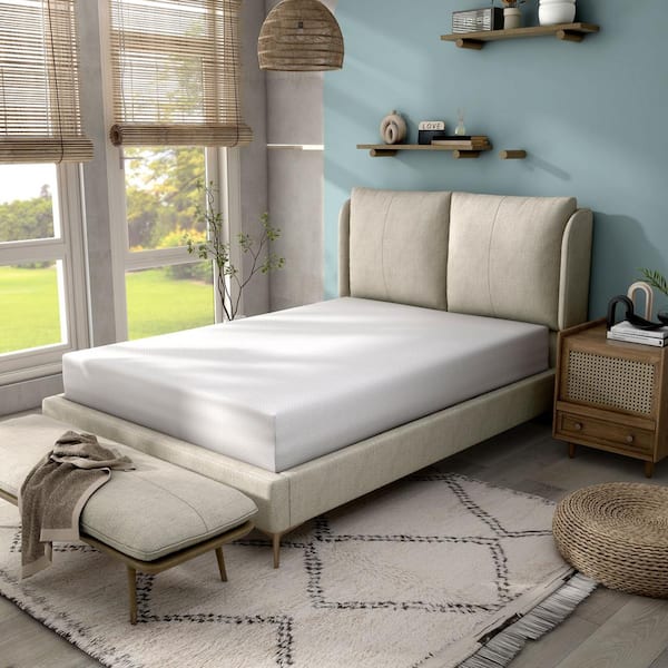 Furniture of America Nixy Full Medium Memory Foam 10 in. Bed-in-a-Box CertiPUR-US Bamboo Charcoal Mattress