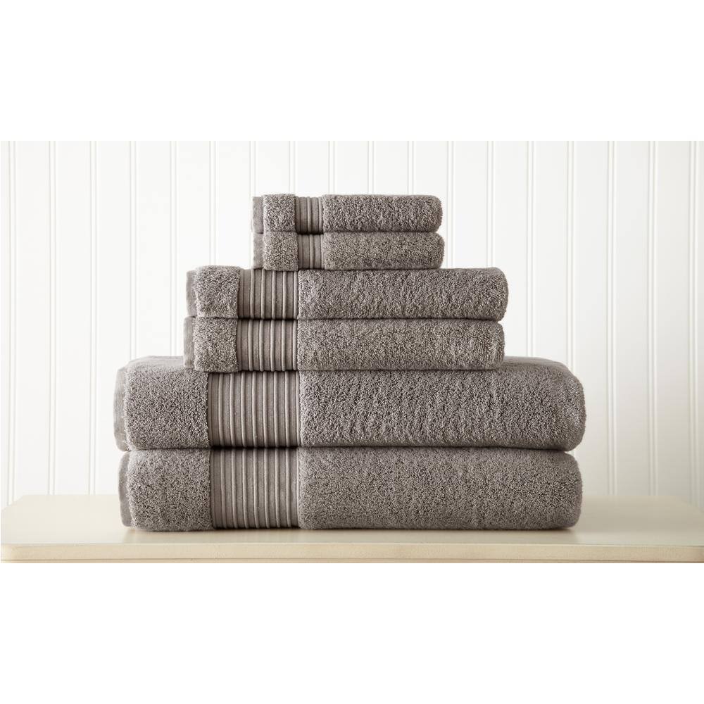 UPC 645470172910 product image for 6-Piece Platinum 100% Turkish Cotton Towel Set | upcitemdb.com