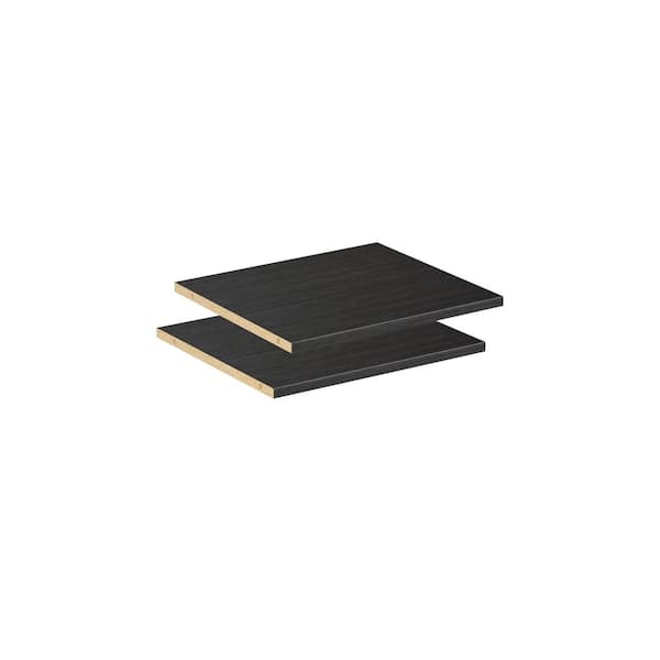 ClosetMaid Style+ Noir Shelf Kit for 17 in. W Style+ Tower (2-Pack)
