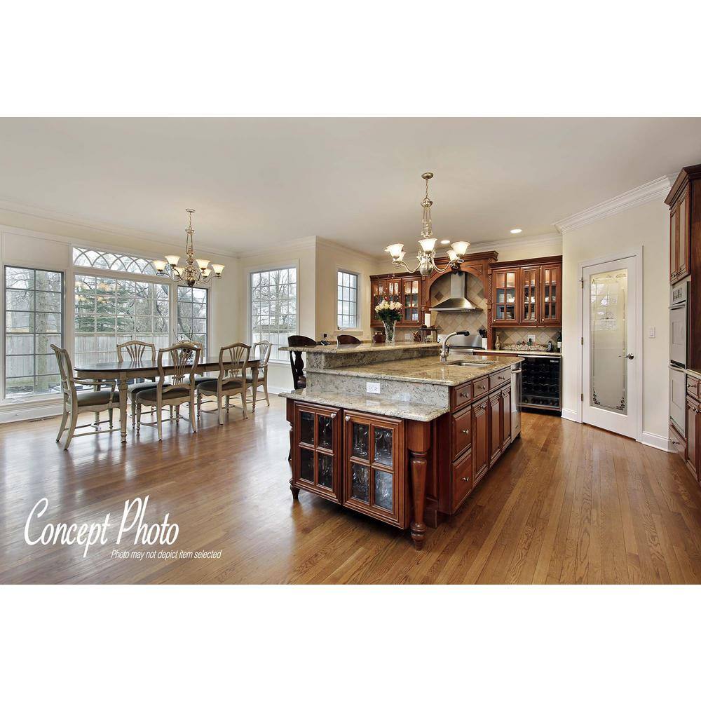 Cherry Wood Acanthus Leaf Kitchen Island Leg 35.25"
