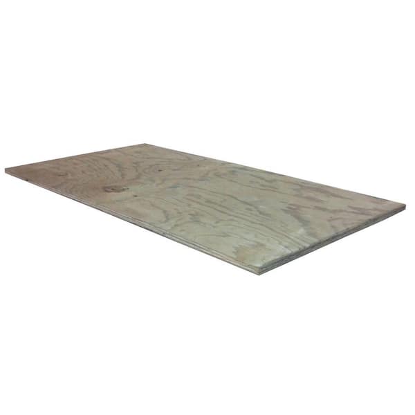 Unbranded 23/32 in. x 2 ft. x 4 ft. Treated Pine
