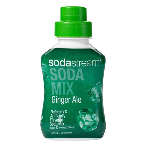 SodaStream 500ml Soda Mix - Ginger Ale (Case of 4)