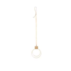 29 in. Beads Airplant Hanger