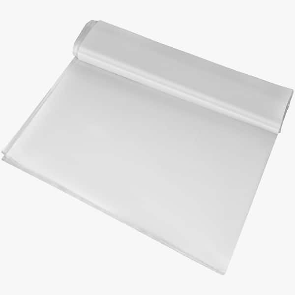32 x 25 ft. Greenhouse Film, Polyethylene Plastic UV Resistant, 6-Mil Thickness, Clear Greenhouse Cover Cabinet Type