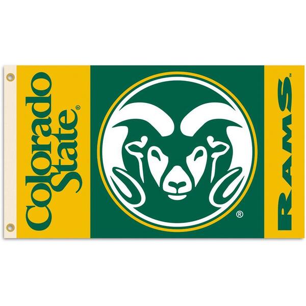 BSI Products NCAA 3 ft. x 5 ft. Colorado State Flag-DISCONTINUED