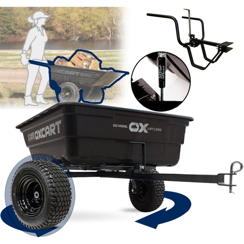 OXCART PRO-ATV Stockman 15-17 cu. ft. Lift-Assist and Swivel