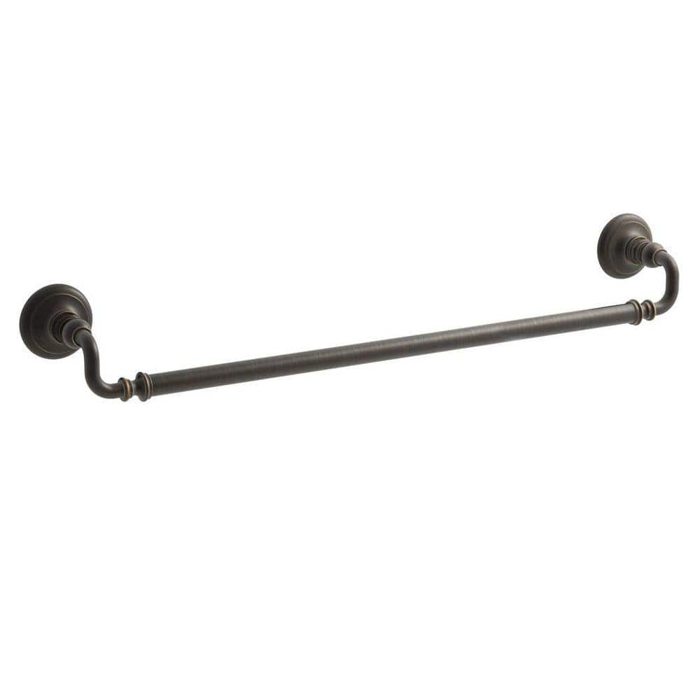 KOHLER Artifacts 24 in. Towel Bar in Oil Rubbed Bronze K-72568-2BZ ...