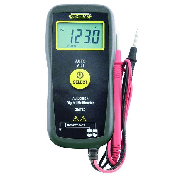 General Tools AutoCheck Smart Digital Multimeter with NCV Detector