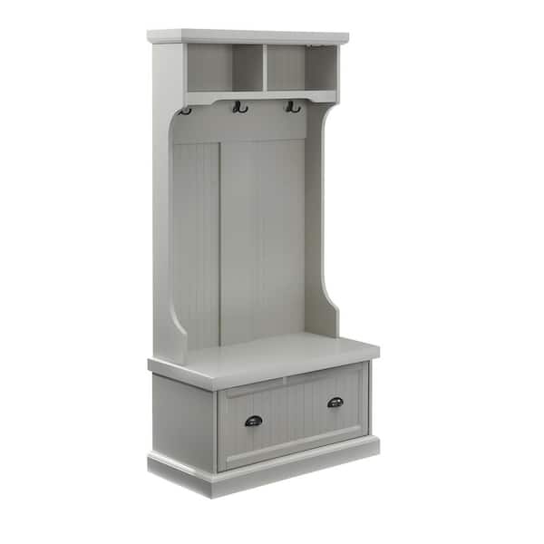 CROSLEY FURNITURE Shoreline Gray Hall Tree