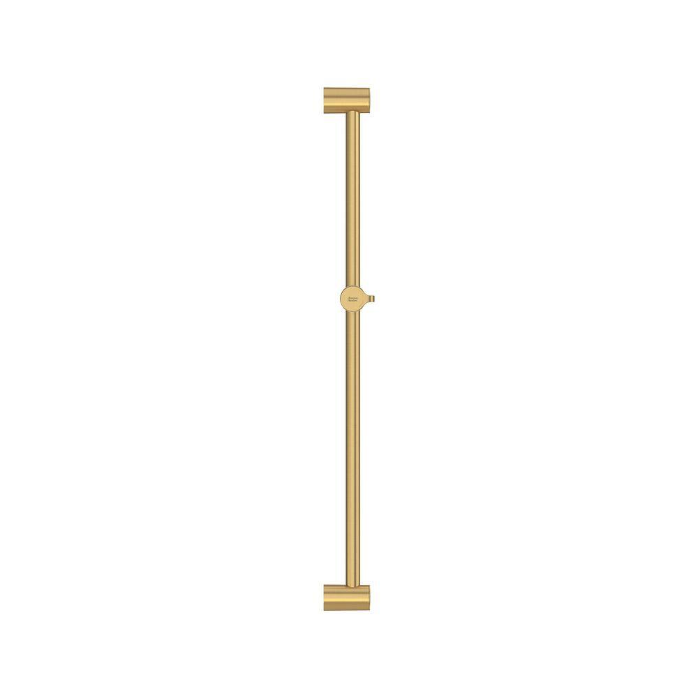 Gold Adjustable Wall-Mounted Shower Slide Bar