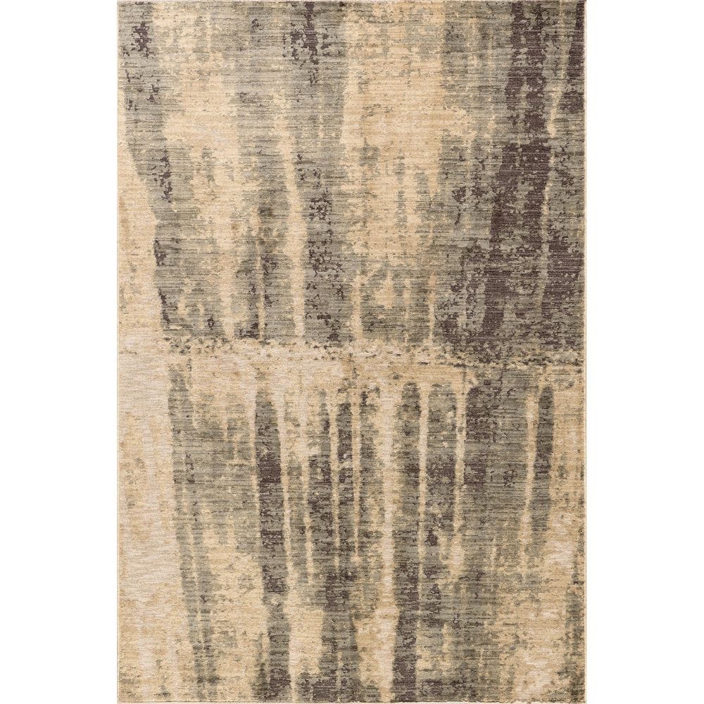 Eulalie Contemporary Abstract Green 4 ft. x 6 ft. Indoor/Outdoor Patio Area Rug price history on PriceWatchPro