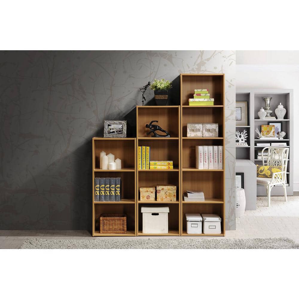 Beech 47-Inch 4-Shelf Bookcase for Kids and Toys