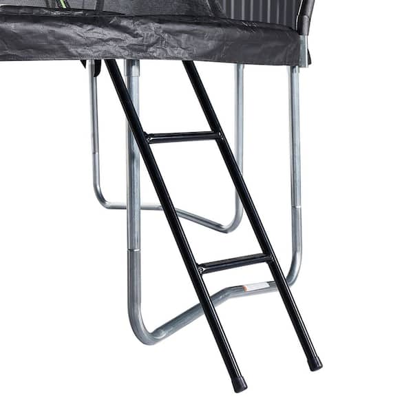 JUMPKING 14 ft. Round Trampoline with Protective Enclosure and