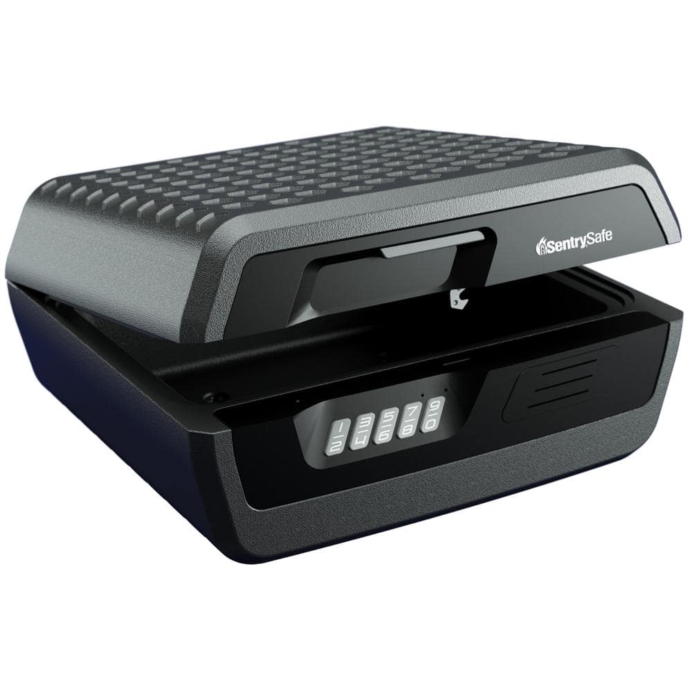 Small Black Digital Waterproof Fire-Resistant Safe