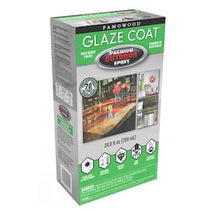 24 oz. Clear Glaze Coat Outdoor Epoxy Kit