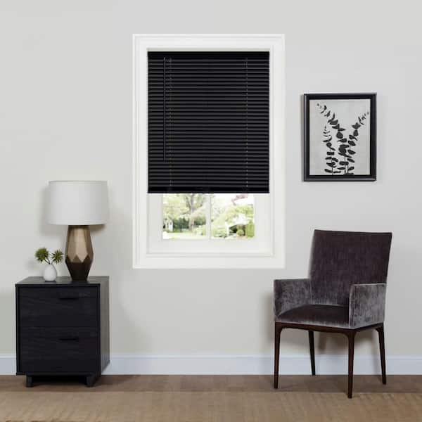 Cordless 1 in. Room Darkening Vinyl Blind