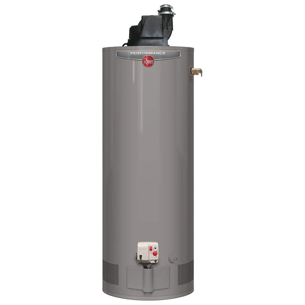 Rheem Performance 40 Gal. Tall 6 Year 36,000 BTU Liquid Propane Power Vent  Tank Water Heater XP40T06PV36U0 - The Home Depot