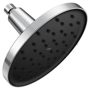 Verso Magnetix 8-Spray Patterns with 1.75 GPM 9 in. Wall Mount Fixed Shower Head in Chrome