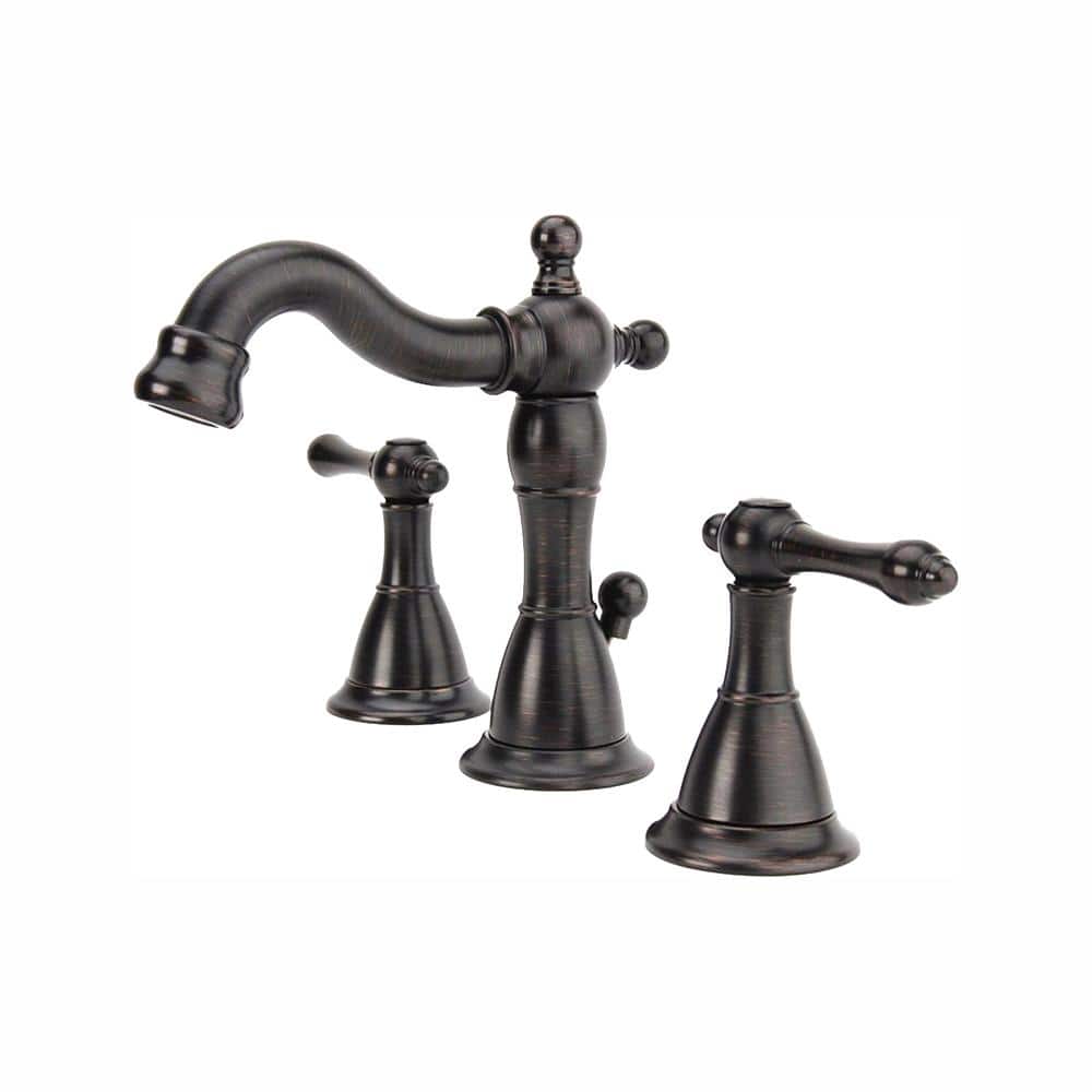 Fontaine Bellver 8 in. Widespread 2Handle MidArc Bathroom Faucet in