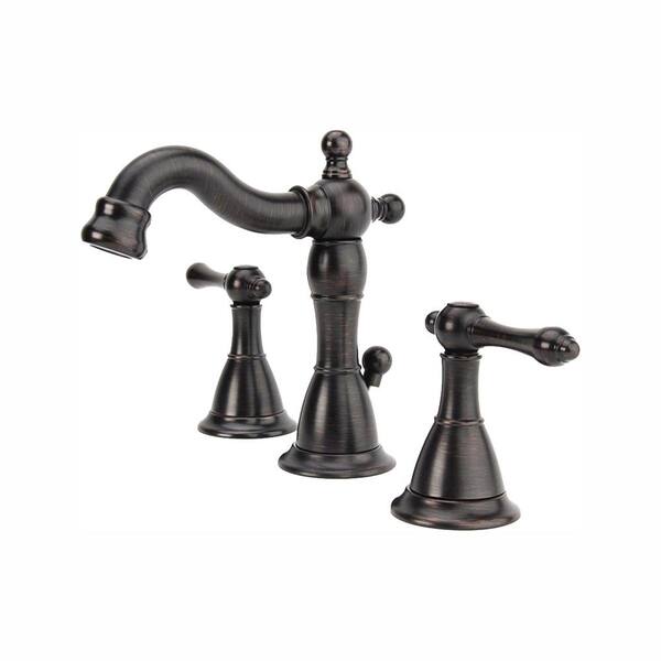 Fontaine Bellver 8 in. Widespread 2-Handle Mid-Arc Bathroom Faucet in Oil Rubbed Bronze