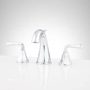 Key West 8 in. Widespread 1.2 GPM Double Handle Bathroom Faucet in Chrome